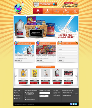 the milk genie website - Food