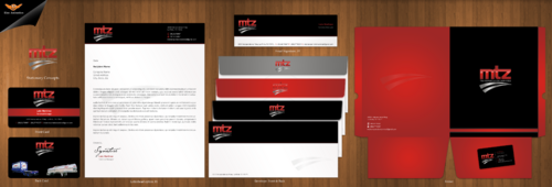 Trucking Company Business Cards Stationary - Transportation