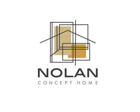 Logo design for architectural concept home - Real Estate
