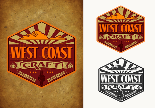 West Coast Craft Logo Winning Design by mnorth
