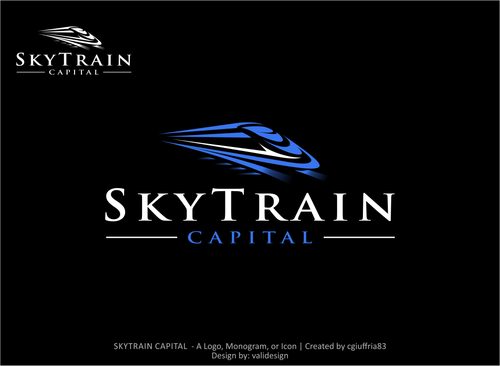 SKYTRAIN CAPITAL Logo Winning Design by validesign