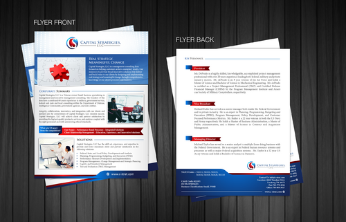 Small Business Marketing Sheet Marketing collateral Winning Design by Achiver