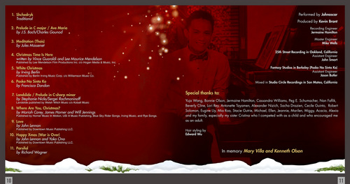 Johnoscar Christmas Marketing collateral Winning Design by Schweinsteiger