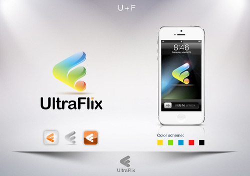 UltraFlix Logo Winning Design by RAYHON