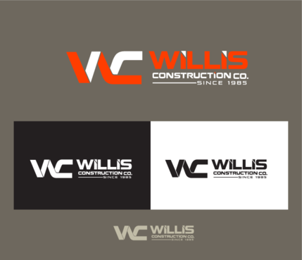 Willis Construction Co., LLC Logo Winning Design by decentdesign