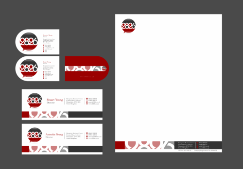 Business Cards, Letterhead, Continuation Paper and Email Signature Business Cards and Stationery Winning Design by Xpert