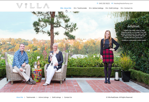 Simple, clean, elegant real estate website Web Design Winning Design by jogdesigner