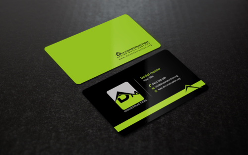 Dm construction Business Cards and Stationery Winning Design by einsanimation