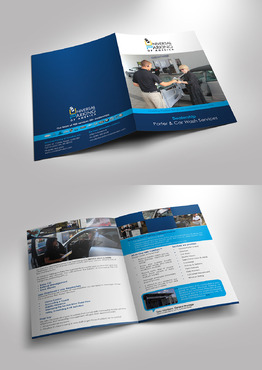 Porter, Valet and Detail/Car Wash Marketing collateral Winning Design by jameelbukhari