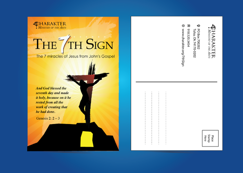 The 7 miracles of Jesus from John's Gospel Marketing collateral Winning Design by pivotal
