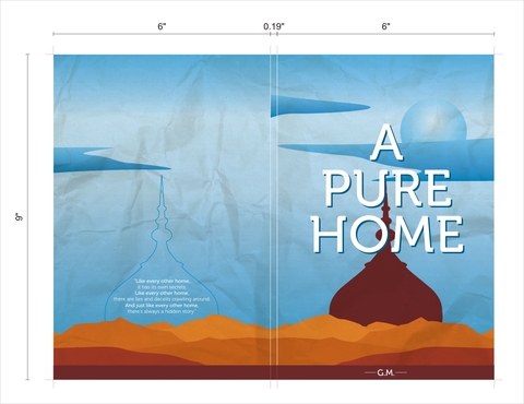Bookcover for Saudi Novel - Writing