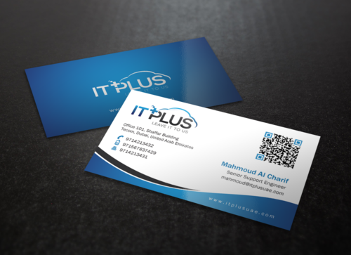 IT PLUS Business Cards and Stationery Winning Design by einsanimation