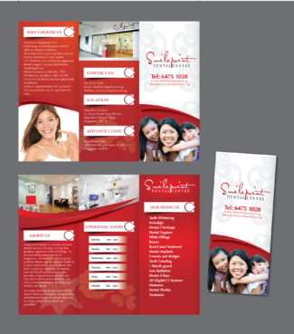 Smilepoint Dental Centre Marketing collateral Winning Design by inovatedesign