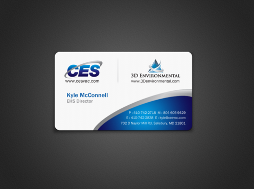 CES and 3D Environmental Business Cards and Stationery Winning Design by einsanimation
