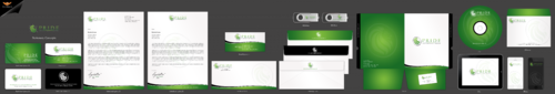 Pride Management Group Business Cards and Stationery Winning Design by einsanimation