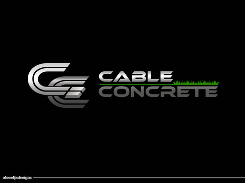 Logo for a product called "Cable Concrete" - Construction