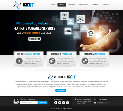 Ion-IT Complete Web Design Solution Winning Design by itmech