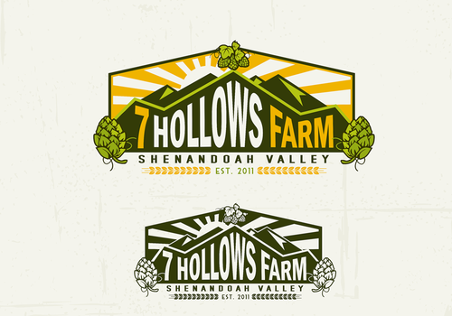 Hop farm logo - Agriculture