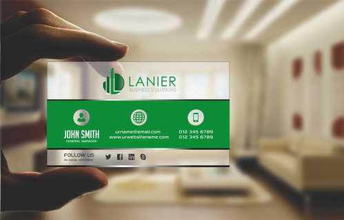 Lanier logo stationery Business Cards and Stationery Winning Design by Dawson