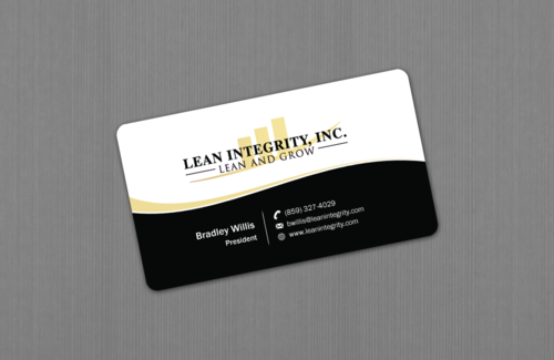 Lean Integrity BC Business Cards and Stationery Winning Design by einsanimation