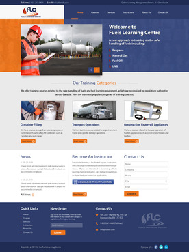 Website for Training Development Company - Education