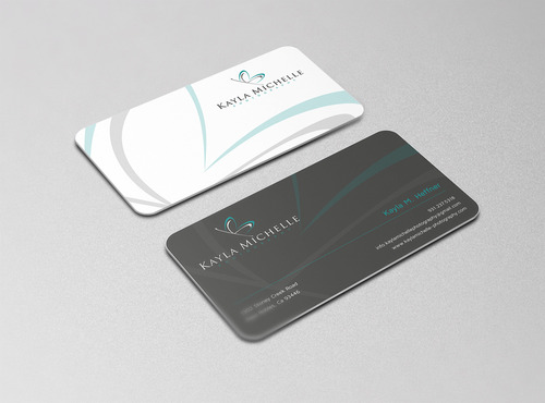 Kayla Michelle Photography Business Cards and Stationery Winning Design by graphikjam