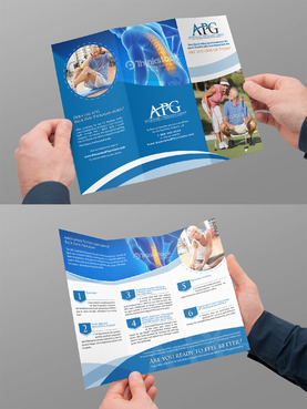Associated Physicians Group Marketing collateral Winning Design by jameelbukhari