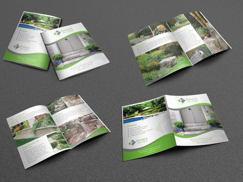 Evolve Home & Garden Marketing collateral Winning Design by Achiver