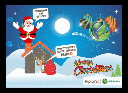 Company Christmas card Graphic Illustration Winning Design by asifwarsi