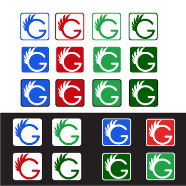 G uru Logo Winning Design by nafeesarts