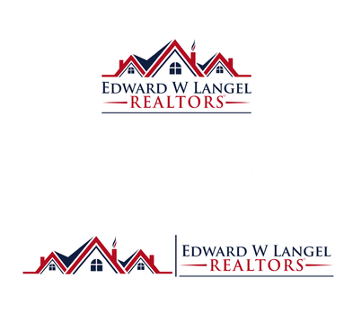 Edward W Langel Realtors Logo Winning Design by pay323