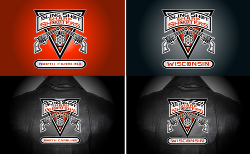 Sling Shot Sharp Shooters Logo Winning Design by rooster