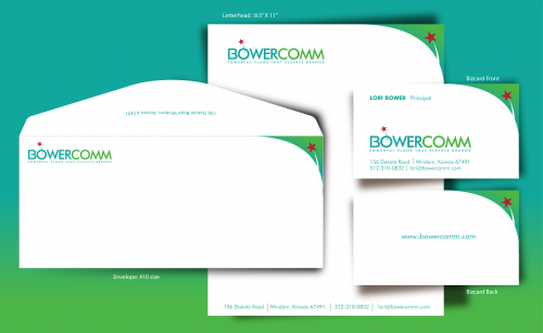 BowerComm - Biz Cards & Stationary -