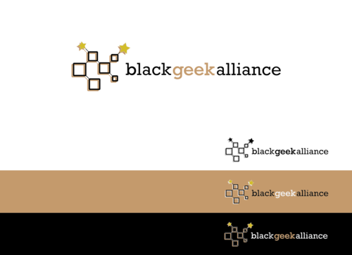 Black Geek Alliance Logo Winning Design by StillDunno