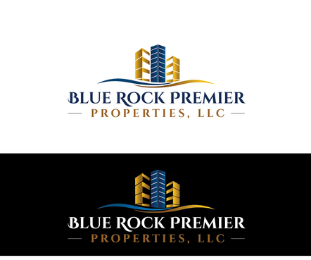 Blue Rock Premier Logo - Real Estate