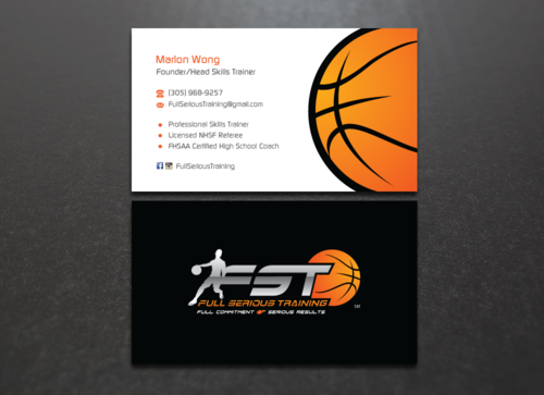 Full Serious Training Business Cards and Stationery Winning Design by einsanimation