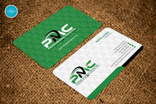 Precision Mechanical Contractors, Inc. Business Cards and Stationery Winning Design by aheadpoint