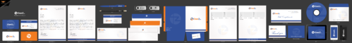 IT Consulting & Staffing Firm Business Cards and Stationery Winning Design by einsanimation