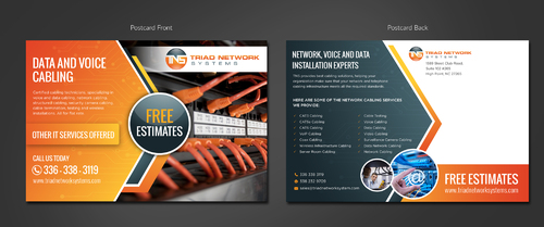 Triad Network Systems, LLC Marketing collateral Winning Design by pivotal