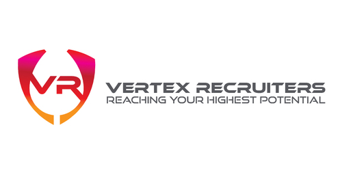 Vertex Recruiters Marketing collateral Winning Design by vikilogos