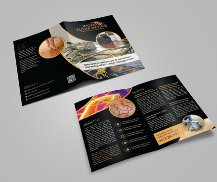 Wood Floor Drying Marketing collateral Winning Design by pivotal