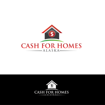logo for a 'cash for homes' company - Real Estate