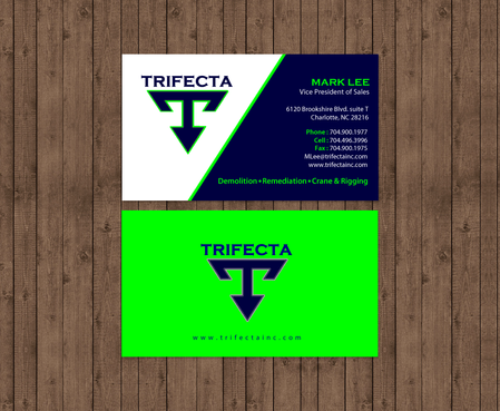 Triefecta Business Cards and Stationery Winning Design by einsanimation