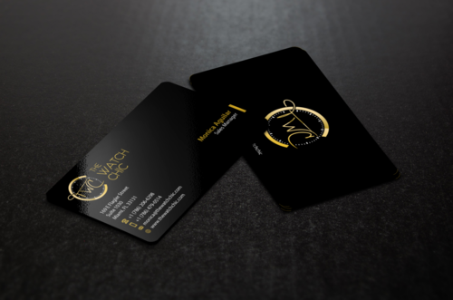 The Watch Chic Business Cards and Stationery Winning Design by einsanimation