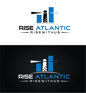 Logo Design for Seo Company Rise Atlantic - Consulting