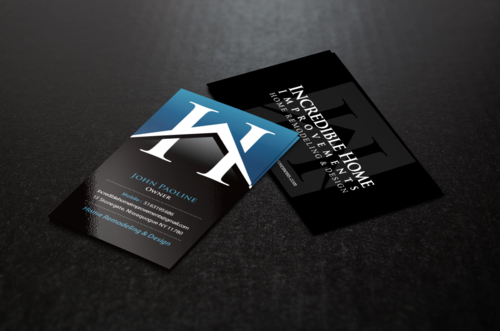 Incredible Home Improvements Business Cards and Stationery Winning Design by einsanimation