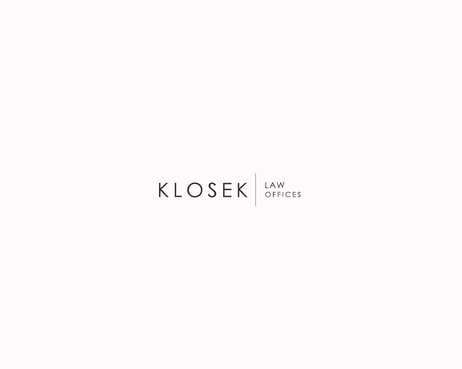 "Klosek Law Offices" or "Law Offices of Jack Klosek" Logo Winning Design by AnToNy186