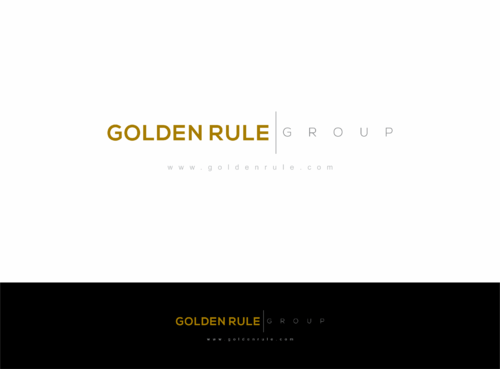 Golden Rule Group Logo Winning Design by HandsomeRomeo