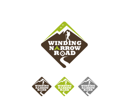 Winding Narrow Road Logo Winning Design by decentdesign