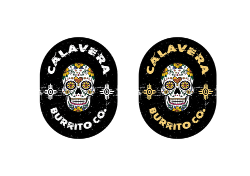Calavera Burrito Co. Logo Winning Design by husaeri